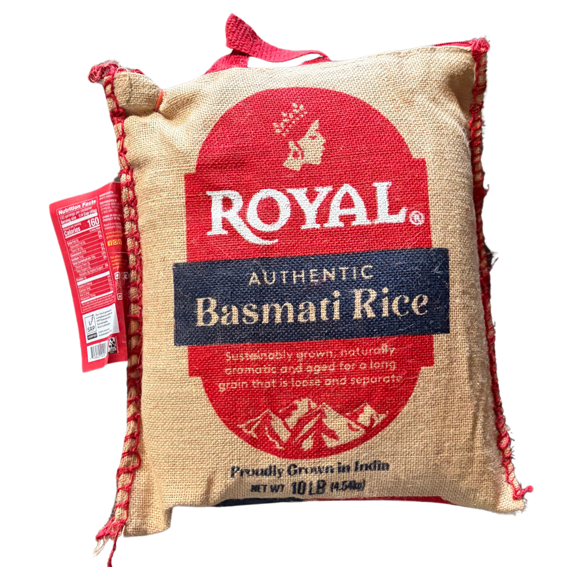 Royal Authentic Basmati Rice(jute) 10 lb