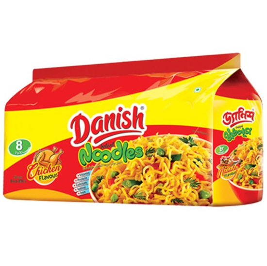 Danish 2Fun Instant Chicken Noddles (62gmX8pcsX12pk)