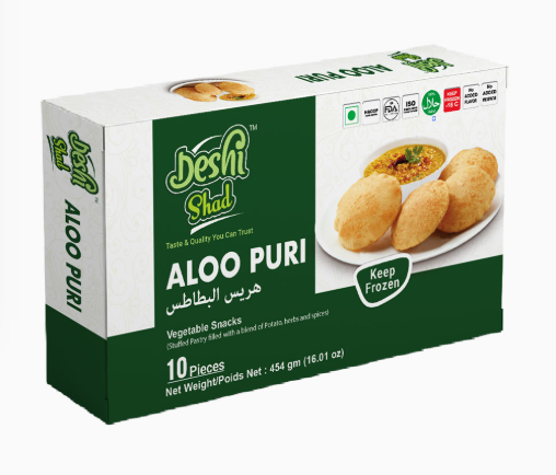 Deshi Shad Mini Aloo Puri(454gmX10pcsX20pk)