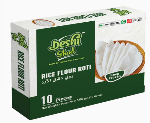Deshi Rice Flour Roti(500gmX10pcsX24pk)