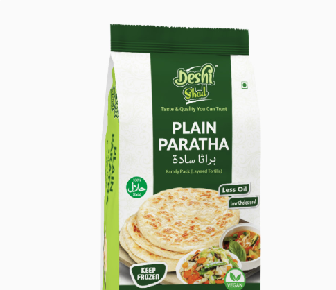 Deshi Shad Plain Paratha(2400gmX40pcsX6pk)