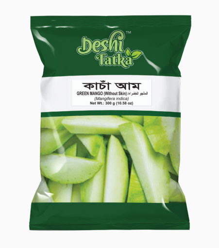 Deshi Tatka Green Mango Without skin(300gmX32pk)
