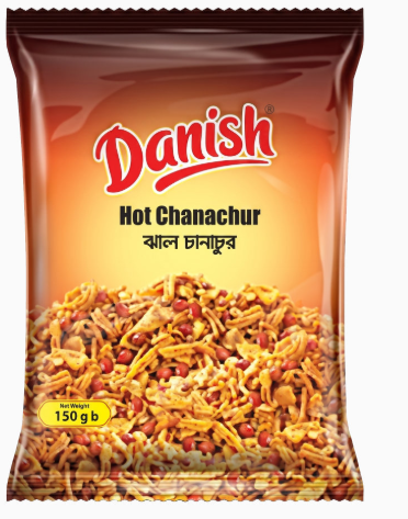 Danish Hot Chanachur (250gmX24pk)