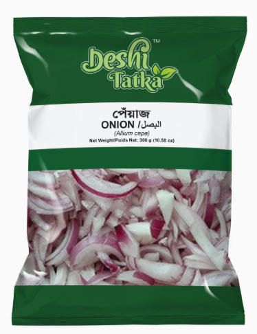 Deshi Shad Sliced Onion cut