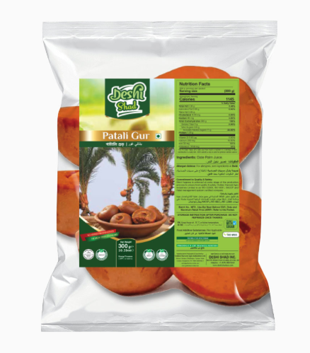 Deshi Shad Date Molasses(Khejur Patali Gur)(500gmX24pk)